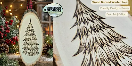 Wood Burning 101: Winter Tree at Danilly Designs