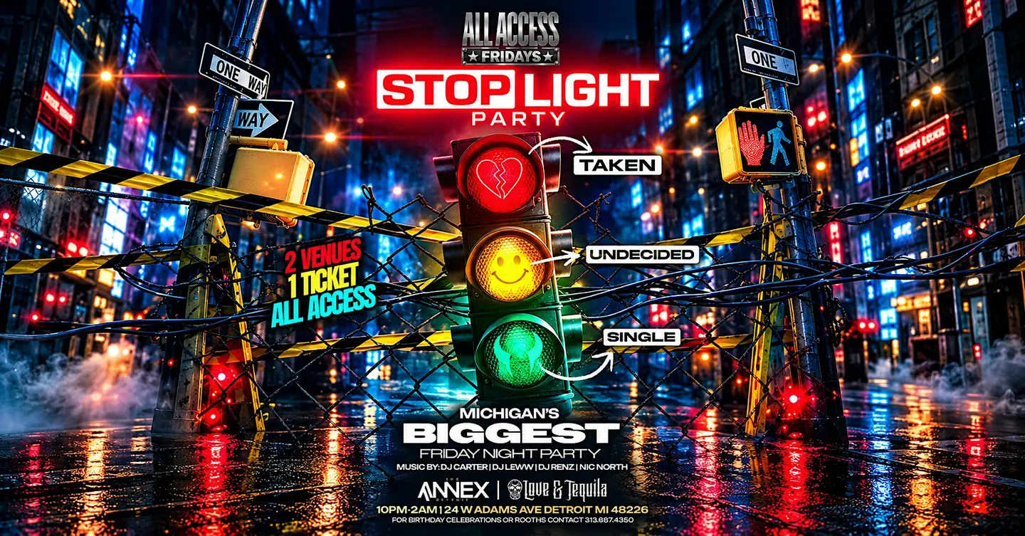 ALL ACCESS Fridays at The Annex and Love & Tequila on October 16