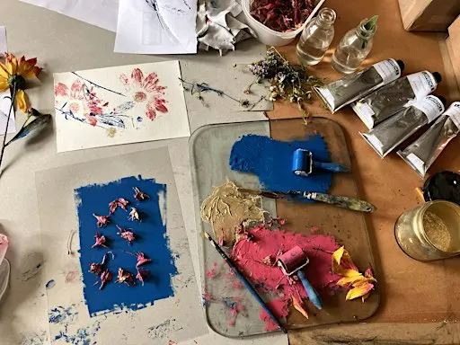 Botanical Printmaking with artist Rosie Emerson