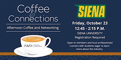 AMA Capital Region Chapter & Siena Student Chapter Coffee & Connections
