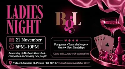 LADIES NIGHT- Games Night (BGL)