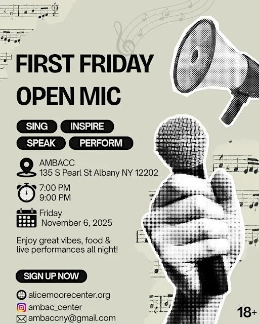 First Friday Open Mic