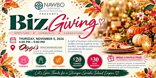 BizGiving: Gratitude, Community & Connections