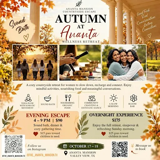 Autumn at Ananta | A Women's Countryside Escape