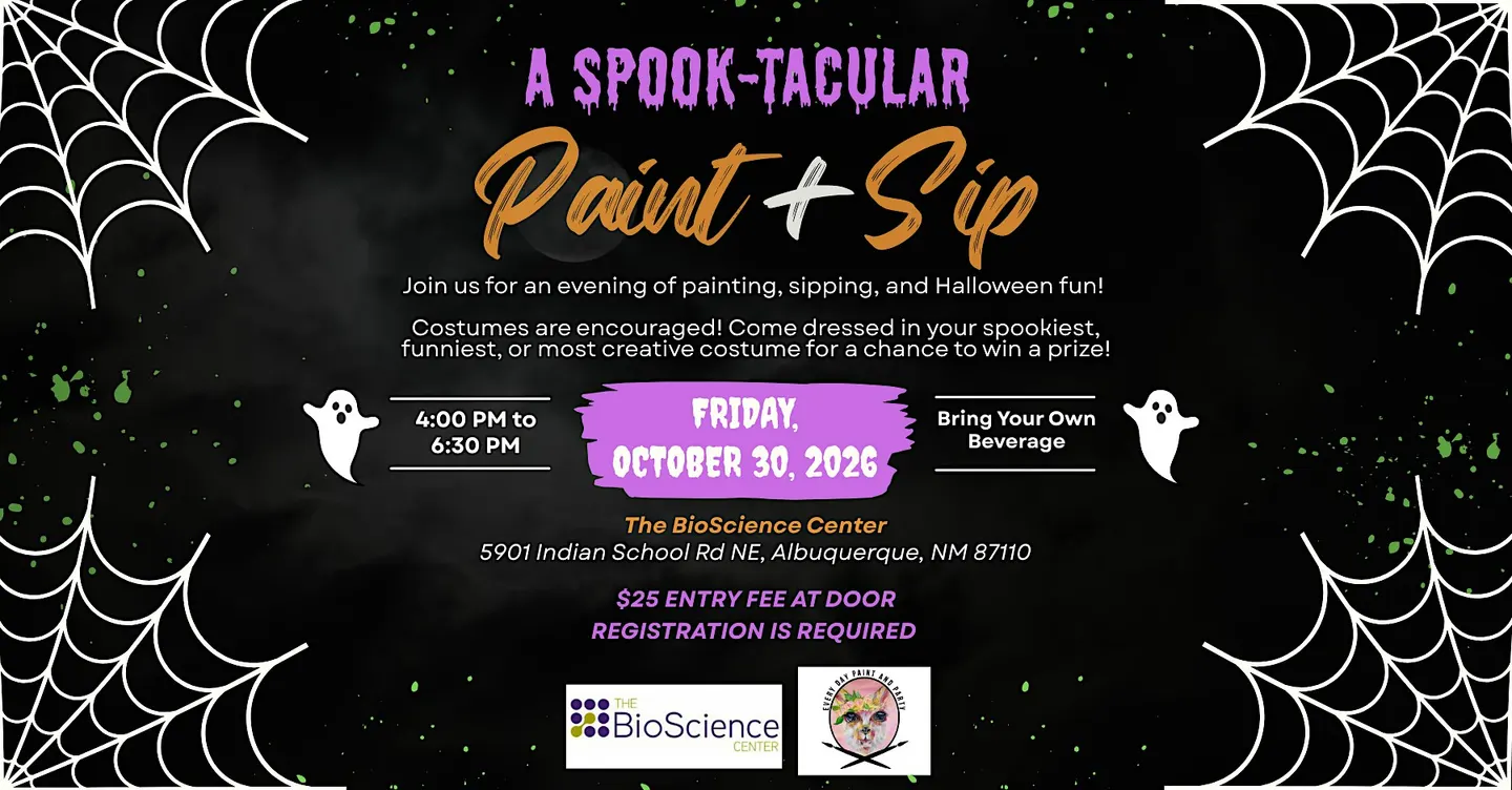 Spook-tacular Paint & Sip