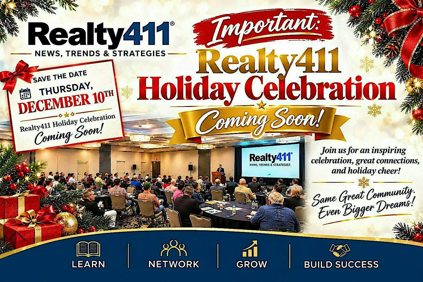 Realty411’s Annual Holiday REI Celebration