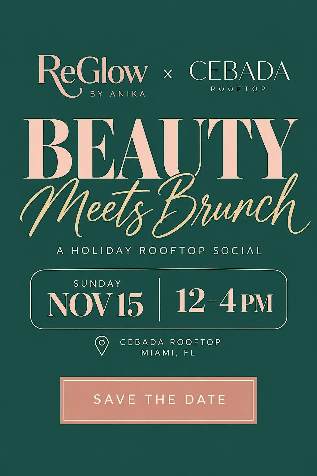 Beauty meets Brunch