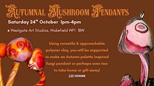 Mushroom Pendant Workshop