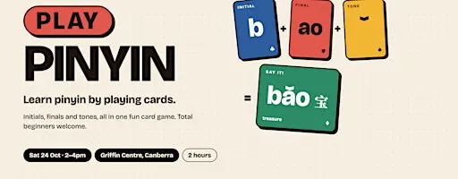 Play Pinyin: Your First Step in Mandarin | Card Game for Absolute Beginners