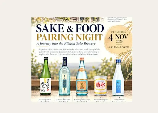 Sake & Food Pairing Night