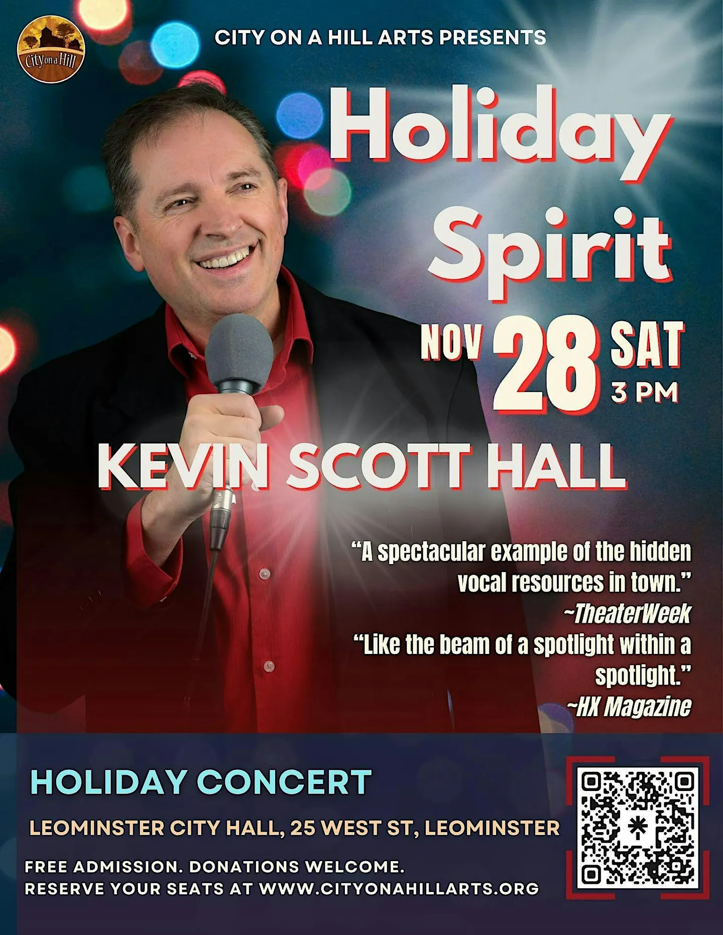Holiday Spirit with Kevin Scott Hall and friends