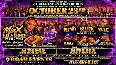 Mia X Eat & Greet (Noon) + Silkk The Shocker Night Party — 1 Ticket