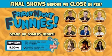 This week at TakeOut Comedy - Friday Night Funnies!