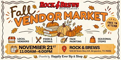 Grapevine Fall Vendor Market