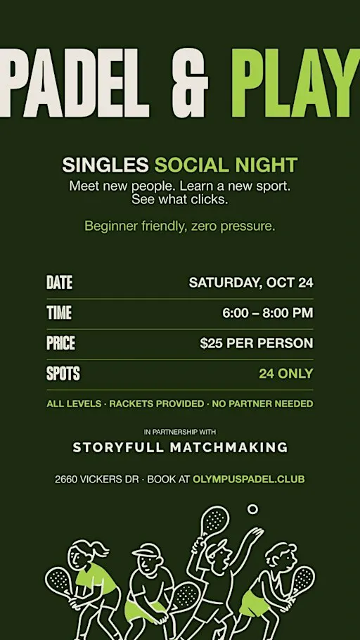 Padel & Play: Fun Social for Singles