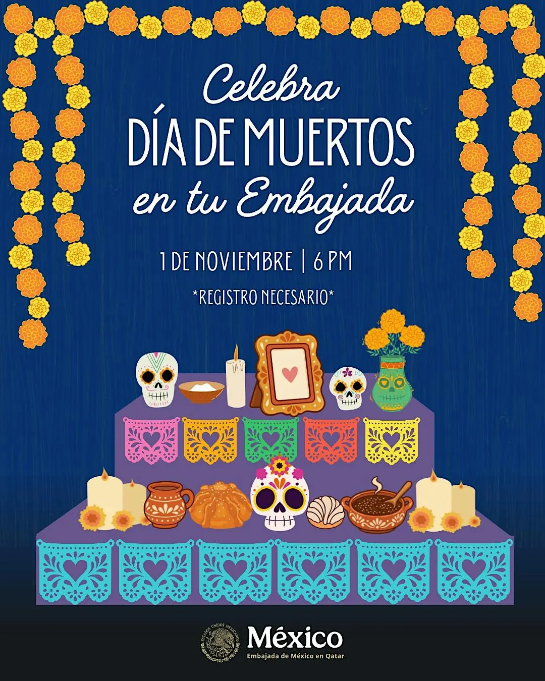 Día de Muertos en Qatar