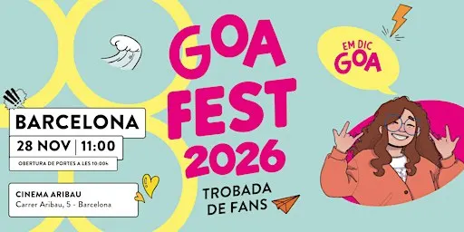 Goa Fest 2026_Barcelona_NOVES ENTRADES