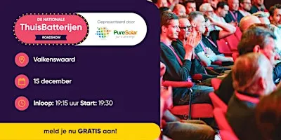 De Nationale ThuisBatterijen Roadshow — Valkenswaard