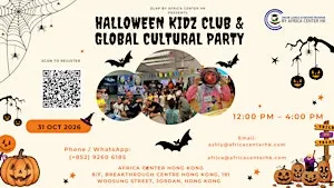 Halloween Kidz Club & Global Cultural Party