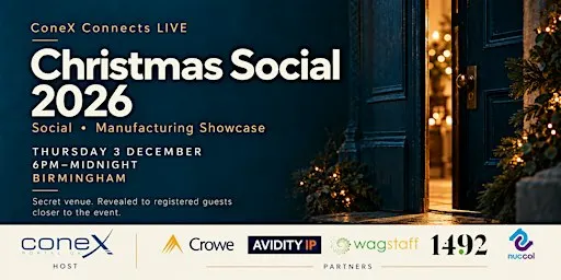 ConeX Connects LIVE: Christmas Social 2026