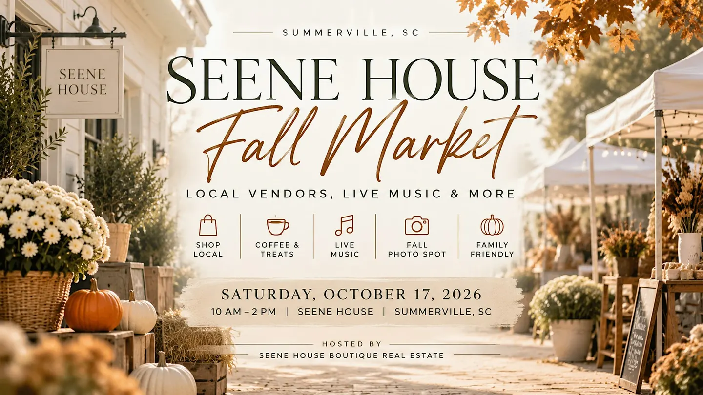 Seene House Fall Market by Seene House Boutique Real Estate