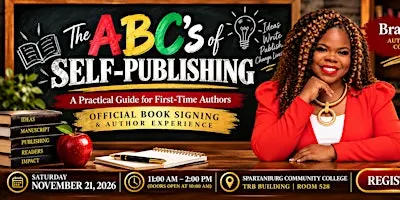 ABC’s of Self-Publishing Book Signing + Mini Workshop