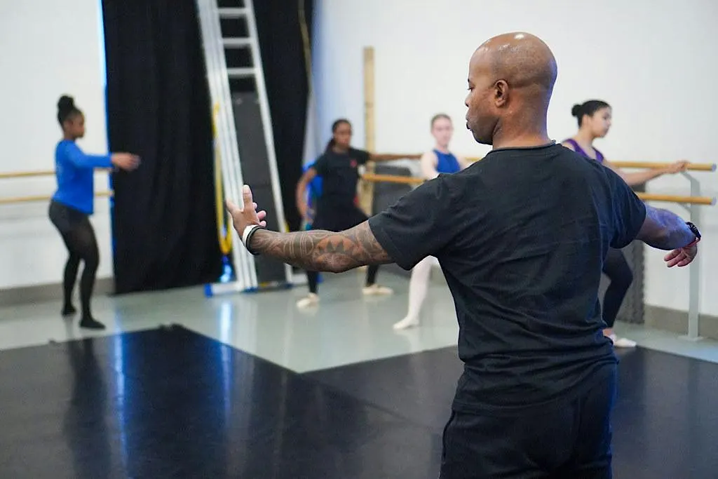 Dance workshop with Black British Ballet