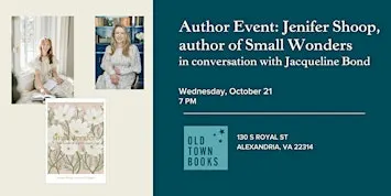 Author Event: Jennifer Shoop in conversation with Jacqueline Bond