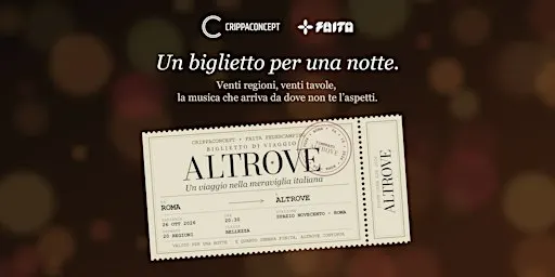 ALTROVE - Un viaggio nella meraviglia italiana