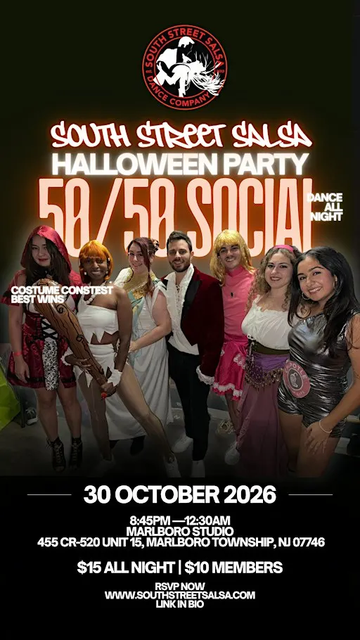 Halloween 50/50 Social Costume Party