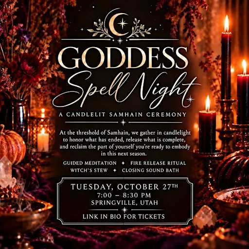 Goddess Spell Nite: Samhain Release & Reclaim Ceremony