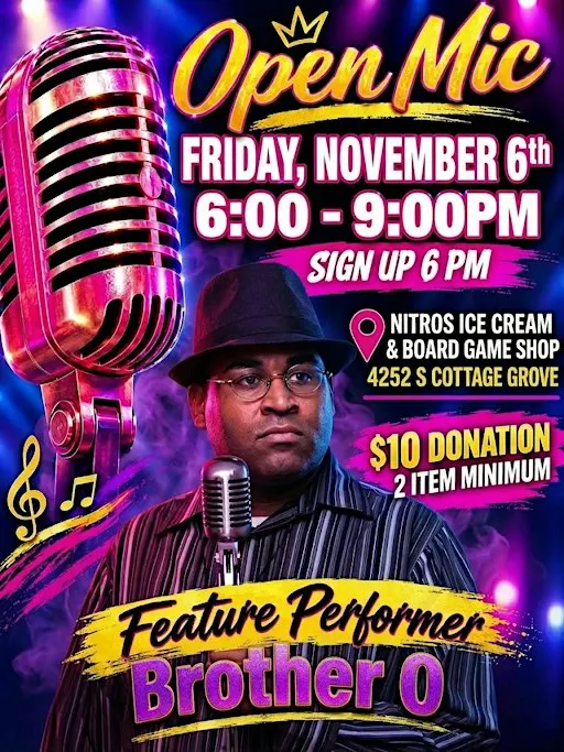 Brother O’s Blessed & Prosperous Openmic feature