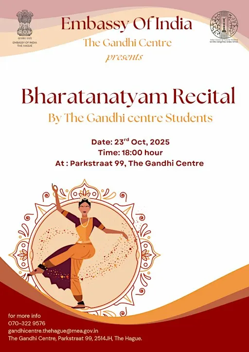 Bharatanatyam Recital by The Gandhi Centre Students