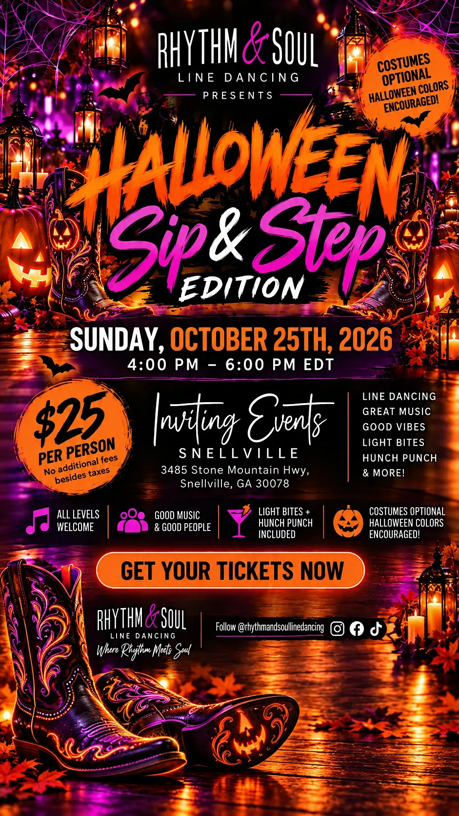 Rhythm & Soul Sunday is back — Halloween style!