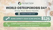 World Osteoporosis Day: Know Your Bone Health