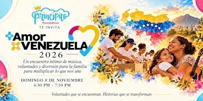 Más Amor x Venezuela 2026