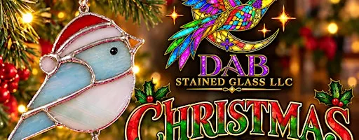 Andover Community Center Stained Glass Christmas Bird Workshop