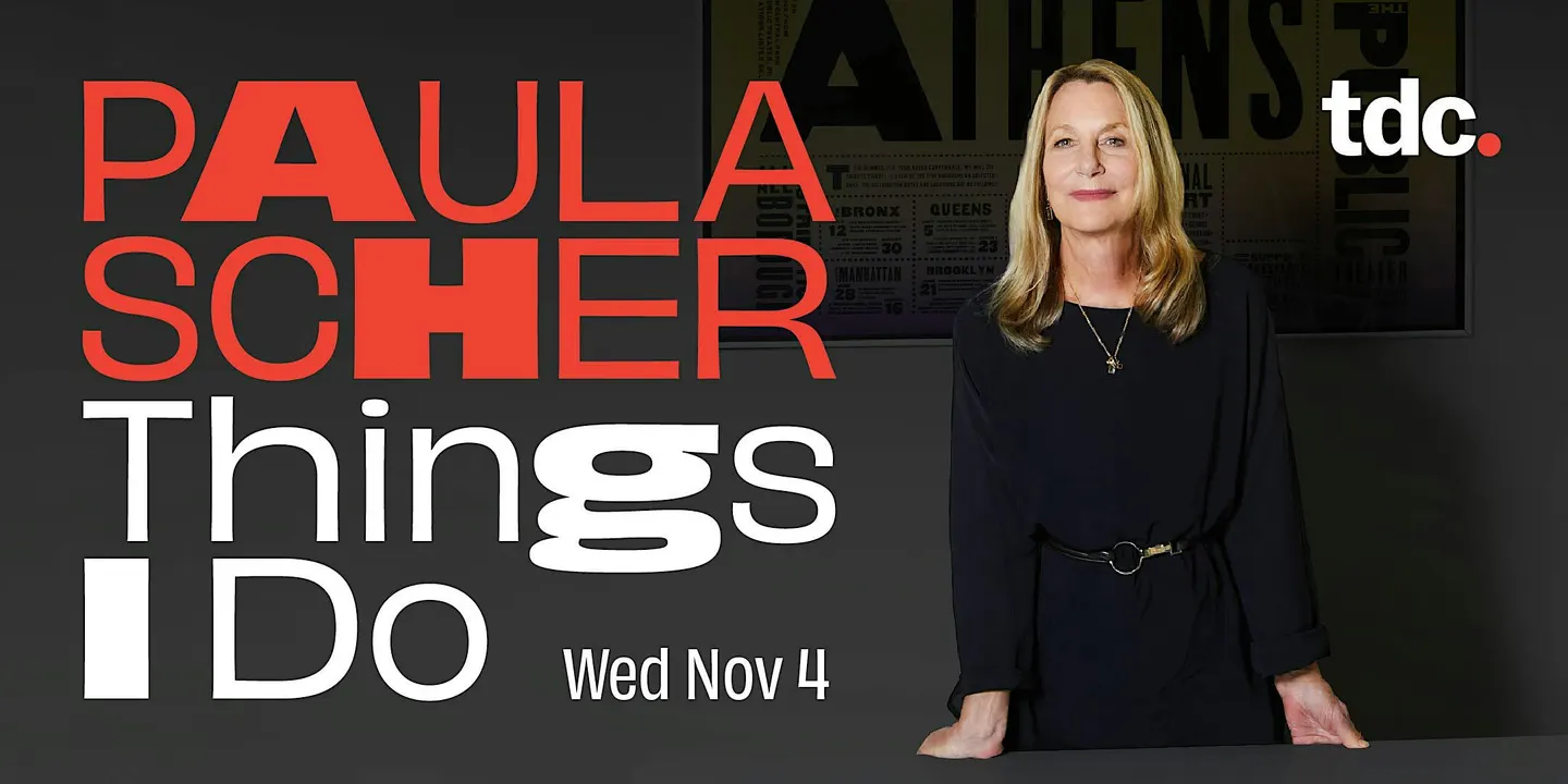 Things I Do: An Evening with Paula Scher