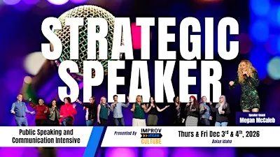 Strategic Speaker 2-day Public Speaking & Communication Intensive