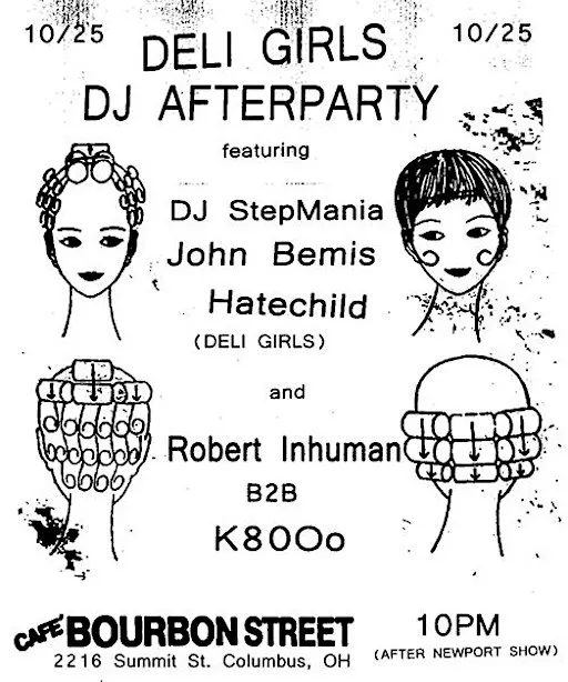 DELI GIRLS DJ AFTERPARTY @ Cafe Bobo 10/25 10pm