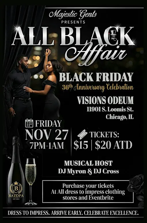 Black Friday majestic Gents anniversary