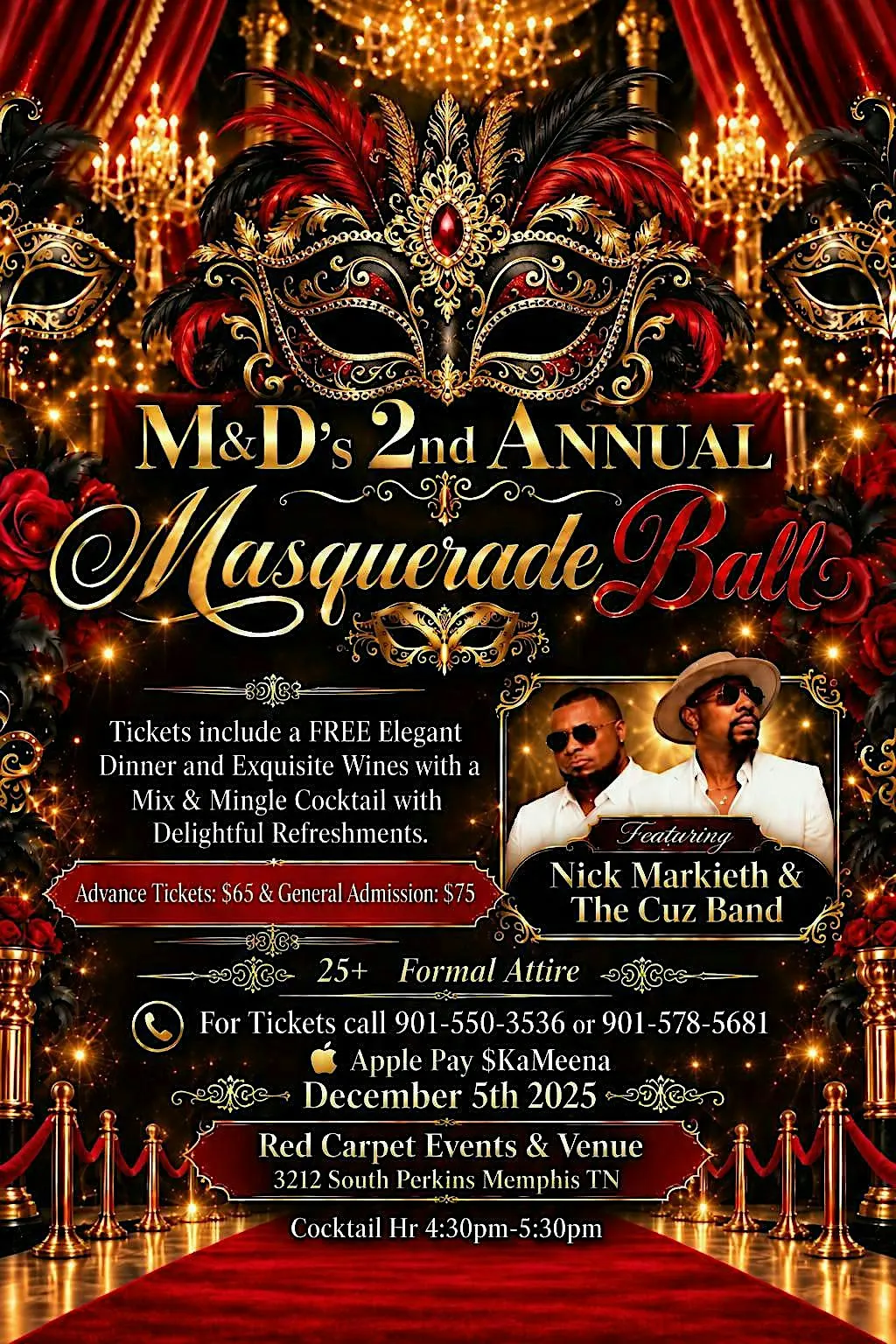 M&D's 2nd Annual Masquerade Ball