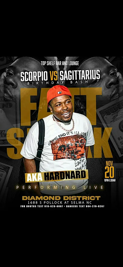 Scorpio vs. Sagittarius Birthday Bash with Fatt Smaxx
