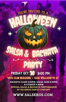 Halloween Salsa & Bachata Party & Special Performance
