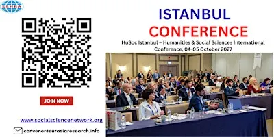 Istanbul–Humanities & Social Sciences International Conference 4-5 Oct 2027