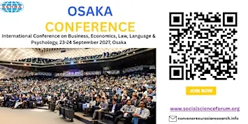 International Conf on Business, Economics, Law, Language, Sept 2027, Osaka