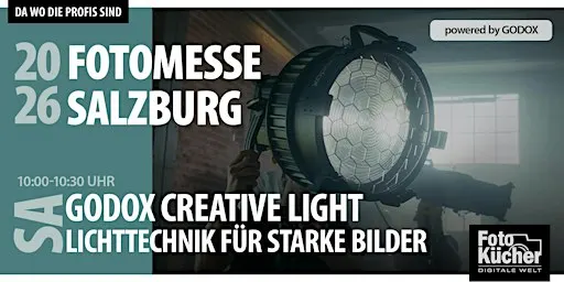 GODOX CREATIVE LIGHT – Lichttechnik für ausdrucksstarke Bilder