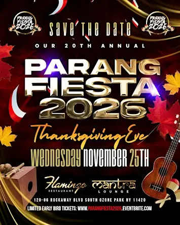 PARANG FIESTA 2026! THE BIGGEST PARANG THANKSGIVING EVE! QUEENS NEW YORK!