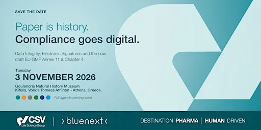 Paper is history. Compliance goes digital.