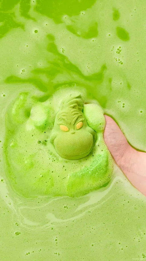 QUIET HOUR LUSH SUNDERLAND- Grinch Bath Bomb Product Making 29/10/26 11AM